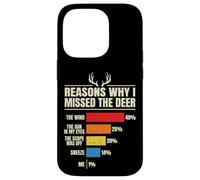 Carcasa para iPhone 14 Pro Reasons Why I Missed The Deer Temporada De Caza
