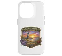 Carcasa para iPhone 14 Pro Recuerdo de la Novedad del Parque estatal del Faro de Barcelona de Nueva York