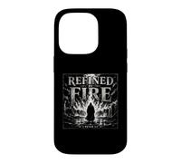 Carcasa para iPhone 14 Pro Refined by Fire 1 Pedro 1 7 Verso Cristiano