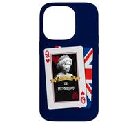 Carcasa para iPhone 14 Pro Reina Elizabeth II - Tarjeta de Juego (Memoriam skat Royal, Reino Unido)