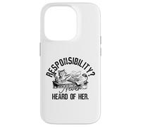 Carcasa para iPhone 14 Pro ¿Responsabilidad? Nunca he oído Hablar de su Divertido Gato procrastinador