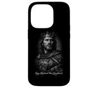 Carcasa para iPhone 14 Pro Retrato Real Rey Ricardo Corazón de León Medieval