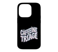 Carcasa para iPhone 14 Pro Retro ER Nurse Caffeine & Triage Medical