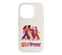 Carcasa para iPhone 14 Pro Retro Groovy Girl Power Feminista Hermandades de Mujeres