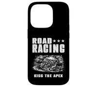 Carcasa para iPhone 14 Pro Road Racing Kiss The Apex Moto Motorsport Carrera más rápida