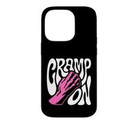 Carcasa para iPhone 14 Pro Rock Climbing Cramp On Bouldering Climber Pun