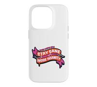 Carcasa para iPhone 14 Pro Rocky Horror Show Stay Sane Inside Insanity Columbia Cita