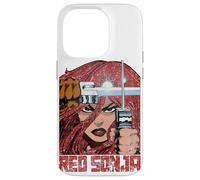 Carcasa para iPhone 14 Pro Rojo Sonja Walter Simonson Comic Legends Pelirroja Arte Guerrero