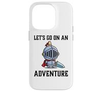 Carcasa para iPhone 14 Pro RPG Gamer Let's Go On An Adventure Knight Jugador Juego