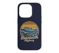 Carcasa para iPhone 14 Pro Ruta panorámica Nacional 212 Retro de la autopista Beartooth