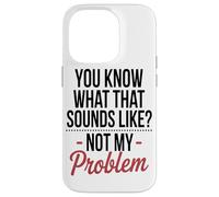 Carcasa para iPhone 14 Pro Sabes A Qué Suena Eso, Arte Seguro