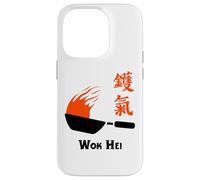 Carcasa para iPhone 14 Pro Sabores de Wok Hei Funny Chinese Wok Cocinar Arroz Frito