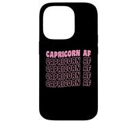 Carcasa para iPhone 14 Pro Sagitario AF Retro Vintage Style Capricornio Signo del Zodiaco