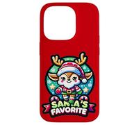 Carcasa para iPhone 14 Pro Santas Favorite Cute Reno Christmas Santa Helper