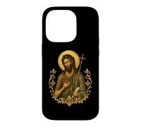 Carcasa para iPhone 14 Pro Santo Icono ortodoxo Oriental de Juan Bautista