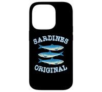 Carcasa para iPhone 14 Pro Sardines Tinned Fish Retro Graphic for Men Women