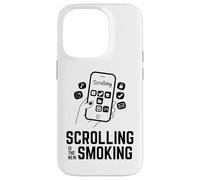 Carcasa para iPhone 14 Pro Scrolling es el Nuevo Smoking. Smartphone. Divertido
