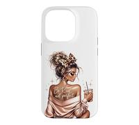 Carcasa para iPhone 14 Pro Sé Real, motivación inspiradora Positiva para Mujer