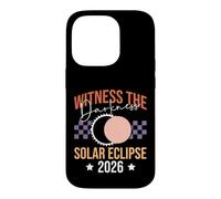 Carcasa para iPhone 14 Pro Sea Testigo del Eclipse Solar de la Oscuridad 2026