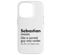 Carcasa para iPhone 14 Pro Sebastian como Un Chico Normal Solo Cooler Legend King First