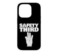 Carcasa para iPhone 14 Pro Seguridad Tercer Dedo perdido Divertido Seguridad Tercero