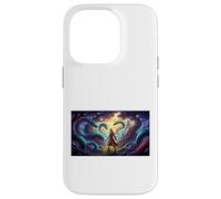 Carcasa para iPhone 14 Pro Serpientes Gigantes amenazan a Simbad en la Isla Oscura