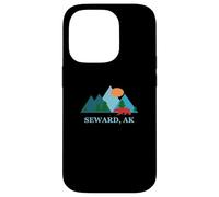 Carcasa para iPhone 14 Pro Seward Alaska AK Vacation Vintage Logo