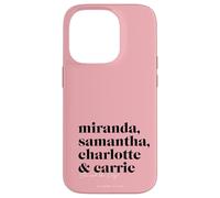 Carcasa para iPhone 14 Pro Sex and The City Miranda, Samantha, Charlotte & Carrie