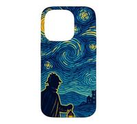 Carcasa para iPhone 14 Pro Sherlock Holmes Noche Estrellada Detective Vintage