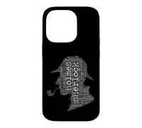 Carcasa para iPhone 14 Pro Sherlock Holmes Palabra Nube