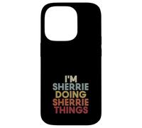 Carcasa para iPhone 14 Pro Sherrie Name Sherrie Personalized Name First Given