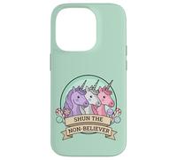Carcasa para iPhone 14 Pro Shun The Non-Believer Funny Charlie Unicorn Sarcasmo Meme
