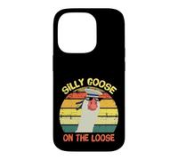 Carcasa para iPhone 14 Pro Silly Goose On The Loose Funny Saying Vintage