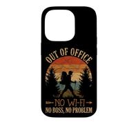 Carcasa para iPhone 14 Pro Sin Jefe Sin WI-FI Diseño Retro Senderismo Montaña