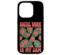 Carcasa para iPhone 14 Pro Social Work Is My Jam Bienestar Infantil