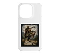 Carcasa para iPhone 14 Pro Solo Otro día Normal | Retro Bigfoot Capibara T-Rex