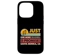 Carcasa para iPhone 14 Pro Solo una Concha más te Prometo Santa Mónica California