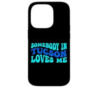 Carcasa para iPhone 14 Pro Somebody in Tucson Loves Me Modern Boho Vibe