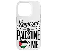 Carcasa para iPhone 14 Pro Someone In Palestine Loves Me Palestine Heart