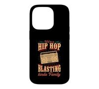 Carcasa para iPhone 14 Pro Somos una Familia de Hip Hop Blasting