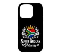 Carcasa para iPhone 14 Pro South African Princess South Africa Flag South African Girl