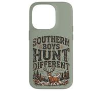 Carcasa para iPhone 14 Pro Southern Boys Hunt Different Vintage Hunting Whitetail