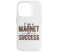 Carcasa para iPhone 14 Pro Soy un imán para el éxito Orgulloso Positivo Inspirar motivar