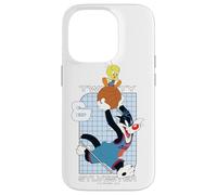 Carcasa para iPhone 14 Pro Space Jam: A New Legacy Tweety and Sylvester