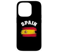Carcasa para iPhone 14 Pro Spain Spanish Barcelona Flag Madrid Country Espana
