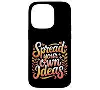 Carcasa para iPhone 14 Pro Spread Your Own Ideas Thinker Mind Thoughts |-