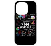 Carcasa para iPhone 14 Pro Square Root of 144 12th Birthday 12 Year Old Math Nerd