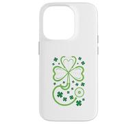 Carcasa para iPhone 14 Pro St Patrick's Day Nurse Doctor Stethoscope Shamrock RN MD