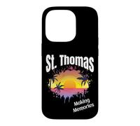 Carcasa para iPhone 14 Pro St Thomas Making Memories Matching Familia Vacaciones Playa