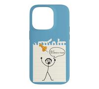 Carcasa para iPhone 14 Pro Stick Figure Under A Tack Funny Stick Hombre Oficina Regalo